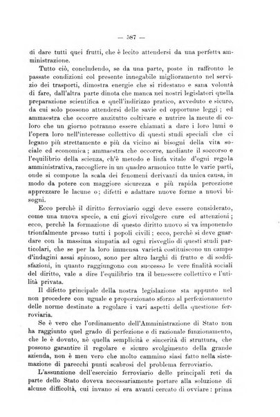 Le ferrovie italiane rivista quindicinale di dottrina, giurisprudenza, legislazione ed amministrazione ferroviaria