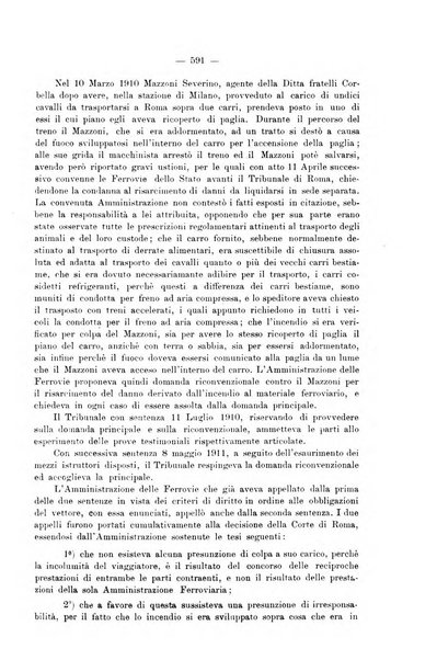 Le ferrovie italiane rivista quindicinale di dottrina, giurisprudenza, legislazione ed amministrazione ferroviaria