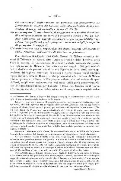 Le ferrovie italiane rivista quindicinale di dottrina, giurisprudenza, legislazione ed amministrazione ferroviaria