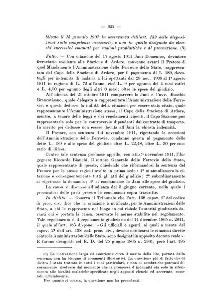 Le ferrovie italiane rivista quindicinale di dottrina, giurisprudenza, legislazione ed amministrazione ferroviaria