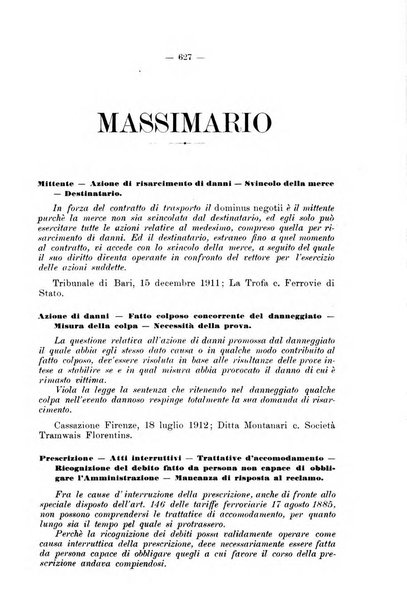 Le ferrovie italiane rivista quindicinale di dottrina, giurisprudenza, legislazione ed amministrazione ferroviaria