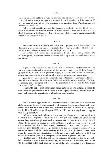 Le ferrovie italiane rivista quindicinale di dottrina, giurisprudenza, legislazione ed amministrazione ferroviaria