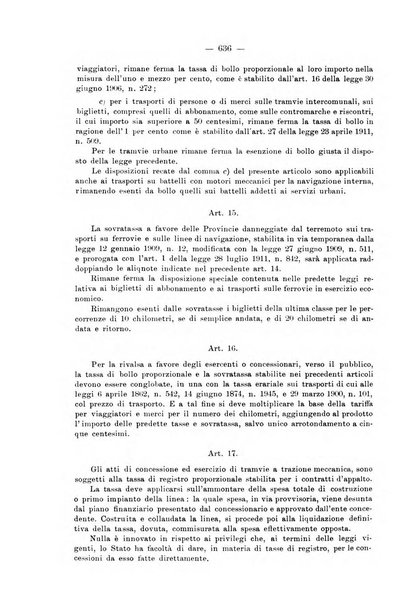 Le ferrovie italiane rivista quindicinale di dottrina, giurisprudenza, legislazione ed amministrazione ferroviaria