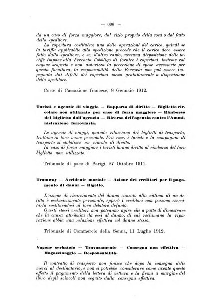 Le ferrovie italiane rivista quindicinale di dottrina, giurisprudenza, legislazione ed amministrazione ferroviaria