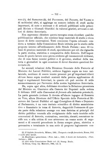 Le ferrovie italiane rivista quindicinale di dottrina, giurisprudenza, legislazione ed amministrazione ferroviaria