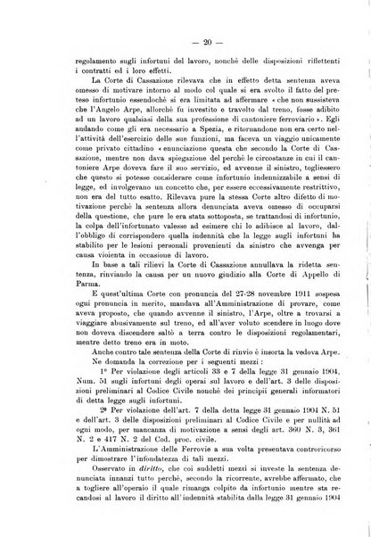 Le ferrovie italiane rivista quindicinale di dottrina, giurisprudenza, legislazione ed amministrazione ferroviaria