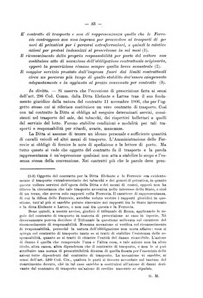 Le ferrovie italiane rivista quindicinale di dottrina, giurisprudenza, legislazione ed amministrazione ferroviaria