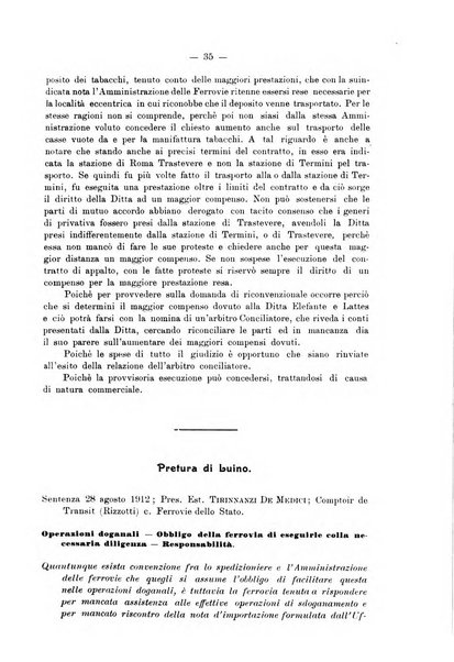 Le ferrovie italiane rivista quindicinale di dottrina, giurisprudenza, legislazione ed amministrazione ferroviaria