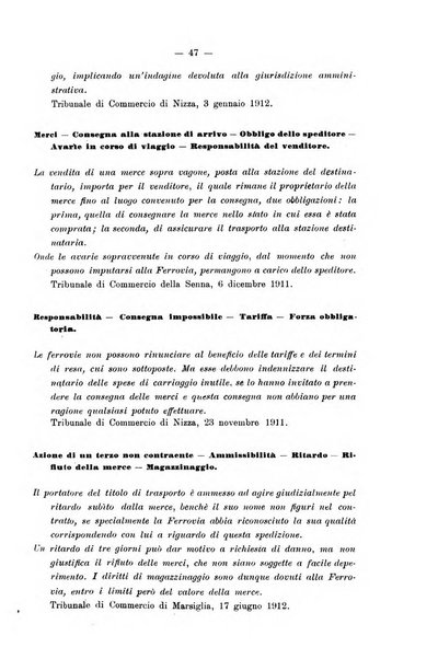 Le ferrovie italiane rivista quindicinale di dottrina, giurisprudenza, legislazione ed amministrazione ferroviaria