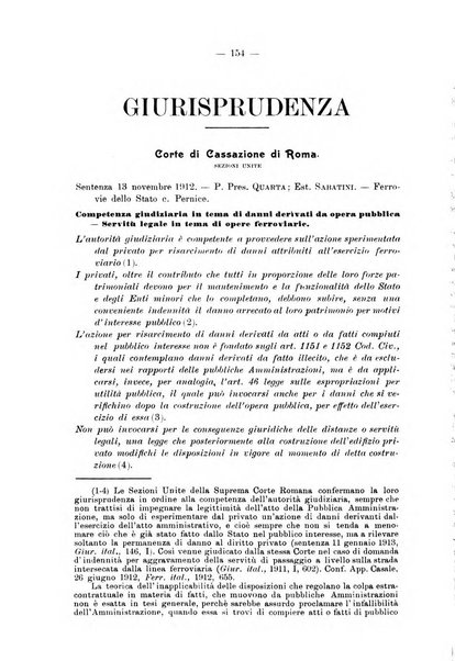 Le ferrovie italiane rivista quindicinale di dottrina, giurisprudenza, legislazione ed amministrazione ferroviaria