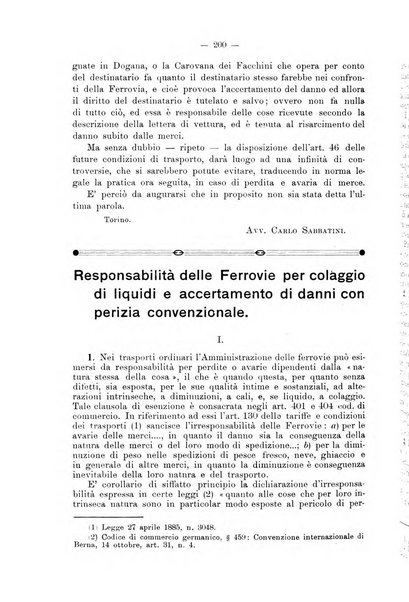 Le ferrovie italiane rivista quindicinale di dottrina, giurisprudenza, legislazione ed amministrazione ferroviaria