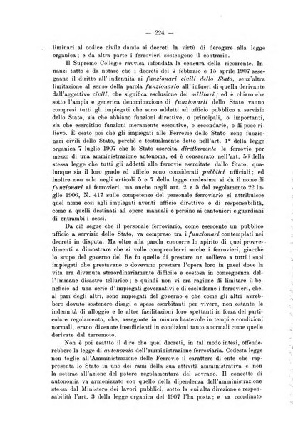 Le ferrovie italiane rivista quindicinale di dottrina, giurisprudenza, legislazione ed amministrazione ferroviaria