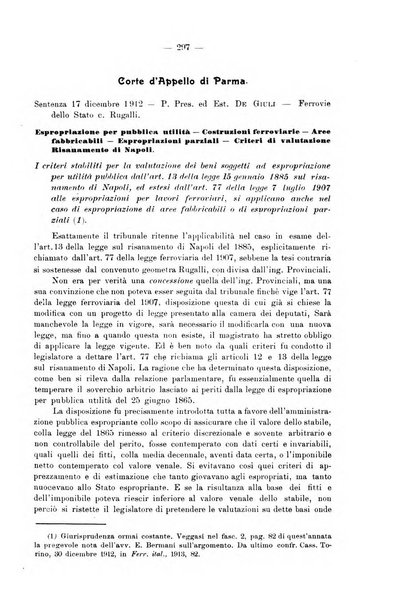 Le ferrovie italiane rivista quindicinale di dottrina, giurisprudenza, legislazione ed amministrazione ferroviaria