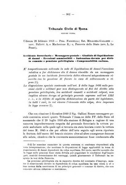 Le ferrovie italiane rivista quindicinale di dottrina, giurisprudenza, legislazione ed amministrazione ferroviaria