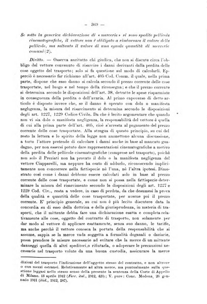 Le ferrovie italiane rivista quindicinale di dottrina, giurisprudenza, legislazione ed amministrazione ferroviaria