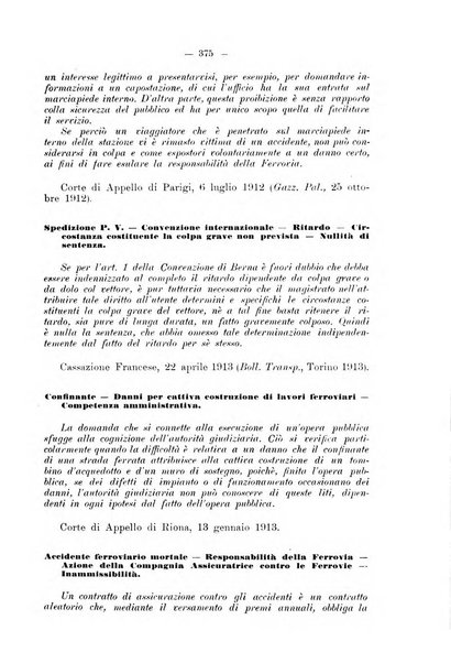 Le ferrovie italiane rivista quindicinale di dottrina, giurisprudenza, legislazione ed amministrazione ferroviaria