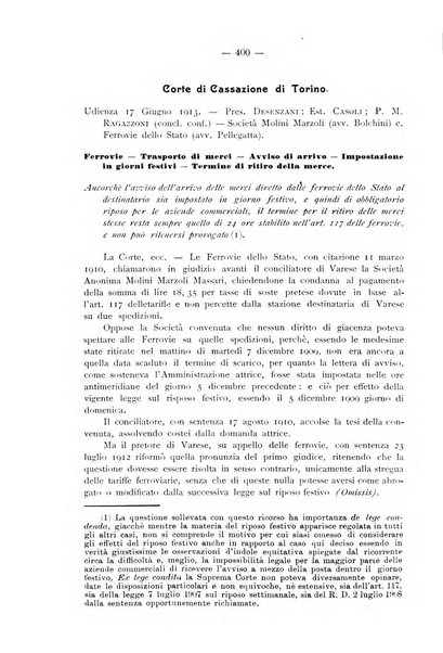 Le ferrovie italiane rivista quindicinale di dottrina, giurisprudenza, legislazione ed amministrazione ferroviaria