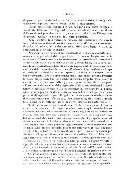 Le ferrovie italiane rivista quindicinale di dottrina, giurisprudenza, legislazione ed amministrazione ferroviaria