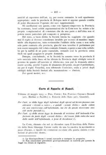 Le ferrovie italiane rivista quindicinale di dottrina, giurisprudenza, legislazione ed amministrazione ferroviaria