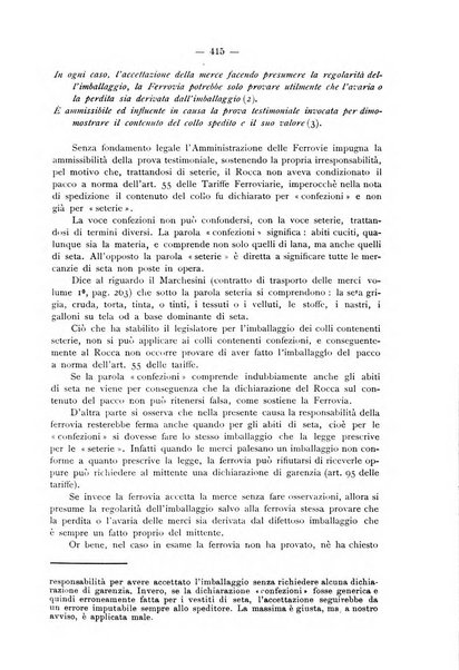 Le ferrovie italiane rivista quindicinale di dottrina, giurisprudenza, legislazione ed amministrazione ferroviaria