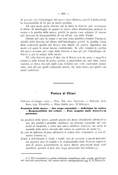 Le ferrovie italiane rivista quindicinale di dottrina, giurisprudenza, legislazione ed amministrazione ferroviaria