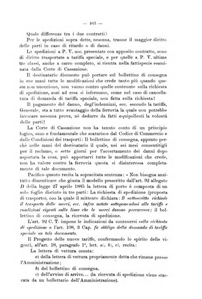 Le ferrovie italiane rivista quindicinale di dottrina, giurisprudenza, legislazione ed amministrazione ferroviaria