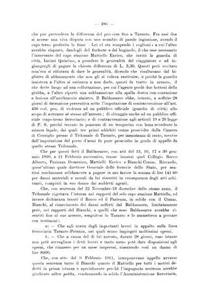 Le ferrovie italiane rivista quindicinale di dottrina, giurisprudenza, legislazione ed amministrazione ferroviaria