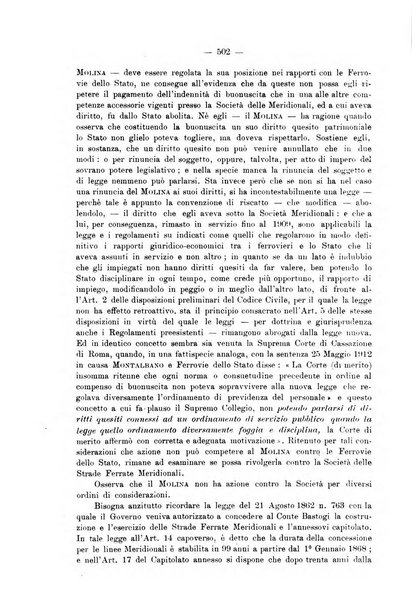 Le ferrovie italiane rivista quindicinale di dottrina, giurisprudenza, legislazione ed amministrazione ferroviaria