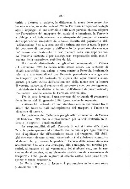 Le ferrovie italiane rivista quindicinale di dottrina, giurisprudenza, legislazione ed amministrazione ferroviaria