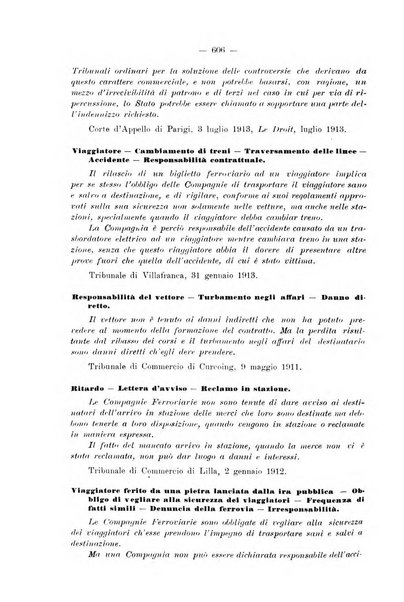 Le ferrovie italiane rivista quindicinale di dottrina, giurisprudenza, legislazione ed amministrazione ferroviaria