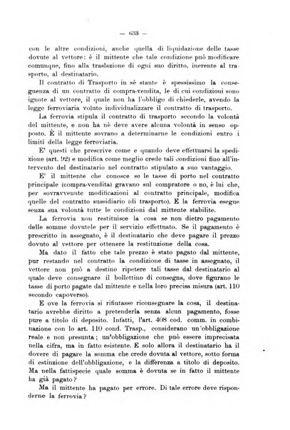 Le ferrovie italiane rivista quindicinale di dottrina, giurisprudenza, legislazione ed amministrazione ferroviaria