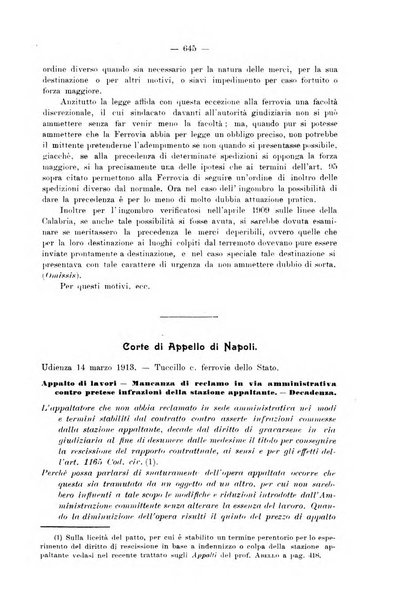 Le ferrovie italiane rivista quindicinale di dottrina, giurisprudenza, legislazione ed amministrazione ferroviaria