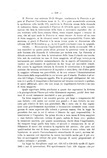 Le ferrovie italiane rivista quindicinale di dottrina, giurisprudenza, legislazione ed amministrazione ferroviaria