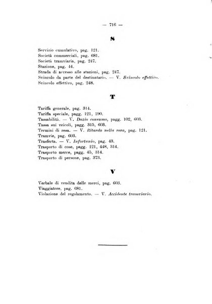 Le ferrovie italiane rivista quindicinale di dottrina, giurisprudenza, legislazione ed amministrazione ferroviaria