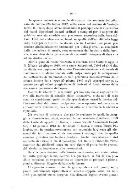 Le ferrovie italiane rivista quindicinale di dottrina, giurisprudenza, legislazione ed amministrazione ferroviaria