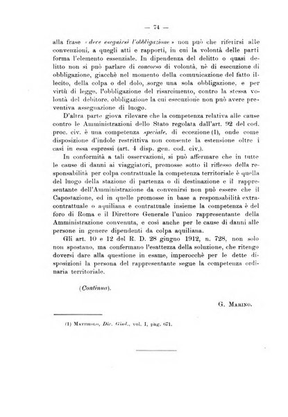 Le ferrovie italiane rivista quindicinale di dottrina, giurisprudenza, legislazione ed amministrazione ferroviaria