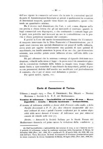 Le ferrovie italiane rivista quindicinale di dottrina, giurisprudenza, legislazione ed amministrazione ferroviaria