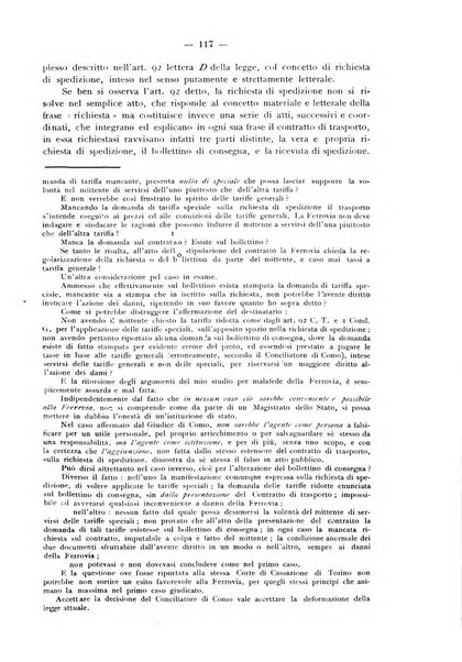 Le ferrovie italiane rivista quindicinale di dottrina, giurisprudenza, legislazione ed amministrazione ferroviaria