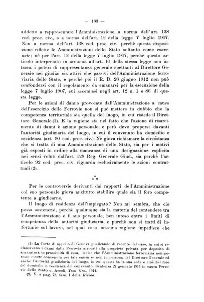 Le ferrovie italiane rivista quindicinale di dottrina, giurisprudenza, legislazione ed amministrazione ferroviaria