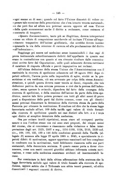 Le ferrovie italiane rivista quindicinale di dottrina, giurisprudenza, legislazione ed amministrazione ferroviaria