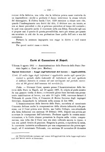 Le ferrovie italiane rivista quindicinale di dottrina, giurisprudenza, legislazione ed amministrazione ferroviaria