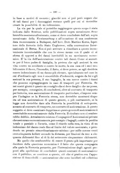 Le ferrovie italiane rivista quindicinale di dottrina, giurisprudenza, legislazione ed amministrazione ferroviaria