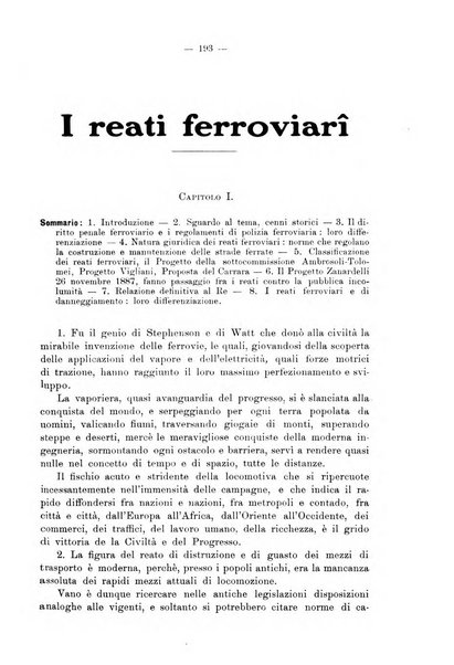 Le ferrovie italiane rivista quindicinale di dottrina, giurisprudenza, legislazione ed amministrazione ferroviaria