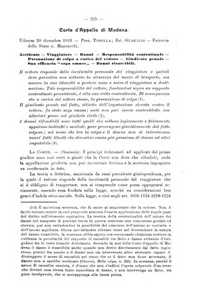 Le ferrovie italiane rivista quindicinale di dottrina, giurisprudenza, legislazione ed amministrazione ferroviaria