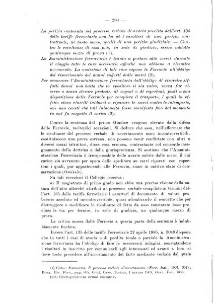 Le ferrovie italiane rivista quindicinale di dottrina, giurisprudenza, legislazione ed amministrazione ferroviaria