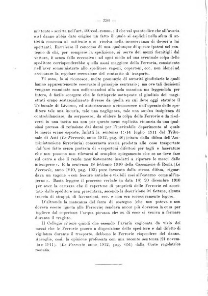 Le ferrovie italiane rivista quindicinale di dottrina, giurisprudenza, legislazione ed amministrazione ferroviaria