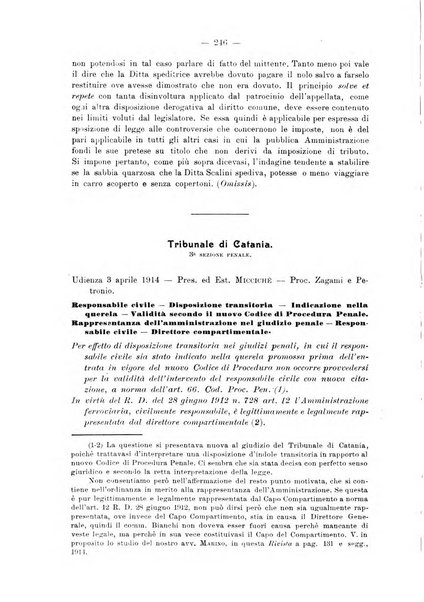 Le ferrovie italiane rivista quindicinale di dottrina, giurisprudenza, legislazione ed amministrazione ferroviaria