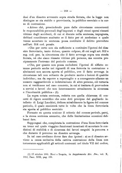 Le ferrovie italiane rivista quindicinale di dottrina, giurisprudenza, legislazione ed amministrazione ferroviaria