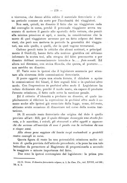 Le ferrovie italiane rivista quindicinale di dottrina, giurisprudenza, legislazione ed amministrazione ferroviaria