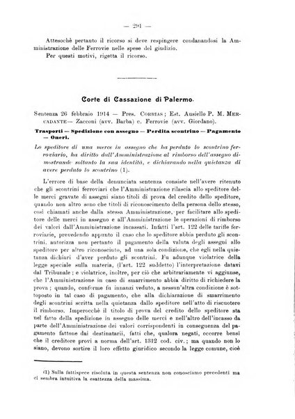 Le ferrovie italiane rivista quindicinale di dottrina, giurisprudenza, legislazione ed amministrazione ferroviaria